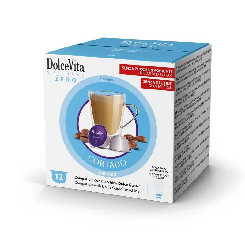 12 Capsule Dolce Vita Dolce Gusto Cortado