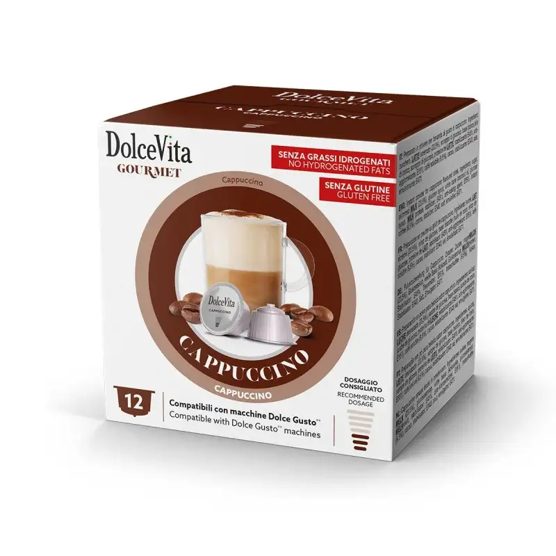 12 Capsule Dolce Vita Dolce Gusto Cappuccino