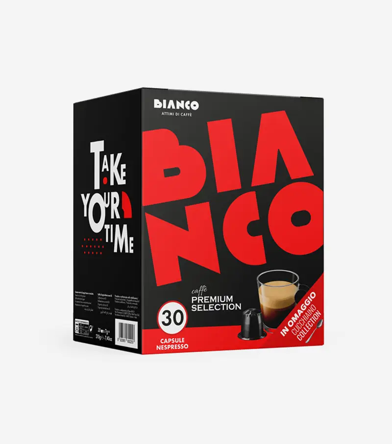 30 Capsule Bianco Caffè Nespresso