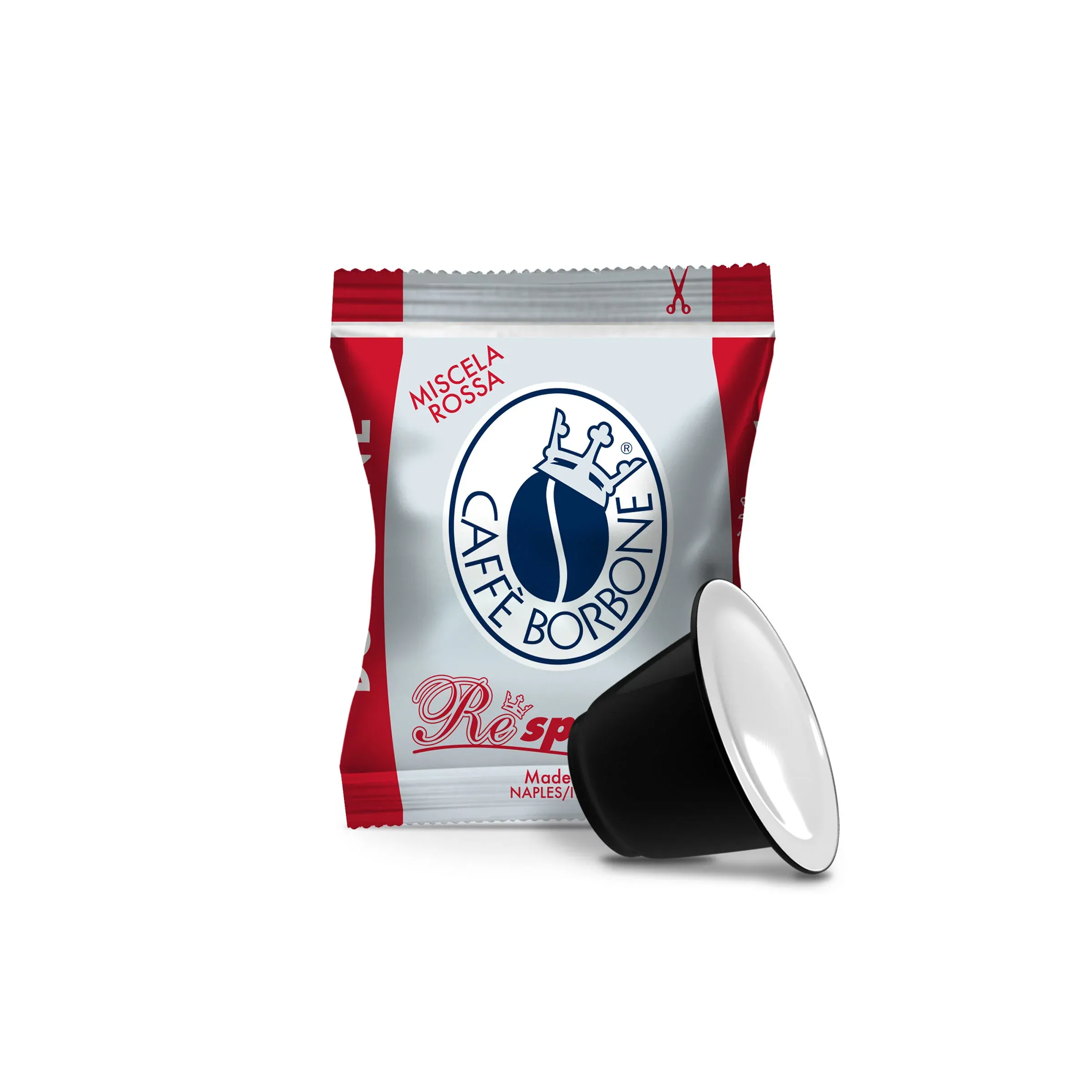 100 Capsule Respresso Borbone Rossa compatibili Nespresso