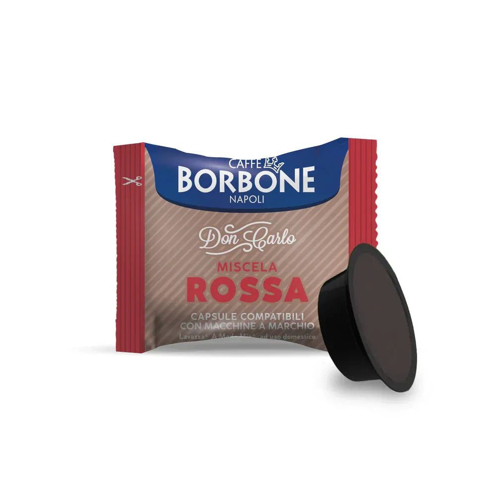 100 Capsule A Modo Mio Borbone Rossa