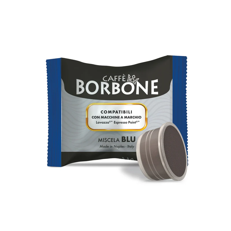 100 Capsule Point Borbone Blu
