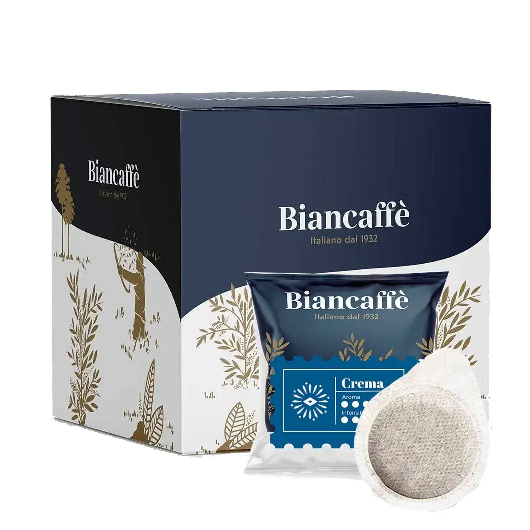 50 Cialde ESE 44mm Biancaffè Crema