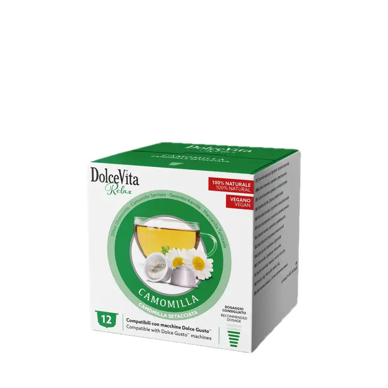 12 Capsule Dolce Vita Dolce Gusto Camomilla