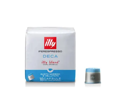 18 Capsule Iperespresso Illy Dek