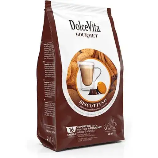 10 Capsule A Modo mio Dolce Vita Biscottino