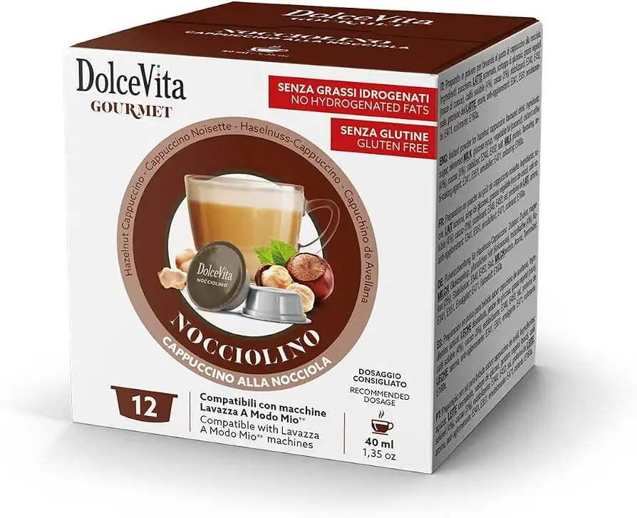10 Capsule A Modo mio Dolce Vita Nocciolino