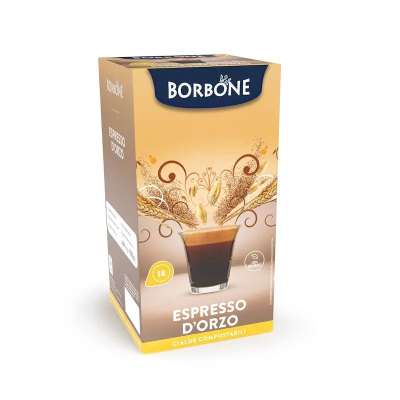 18 Cialde Espresso D’orzo Borbone