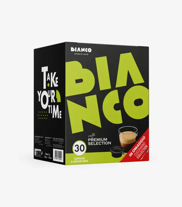 30 Capsule A Modo Mio Bianco Caffè