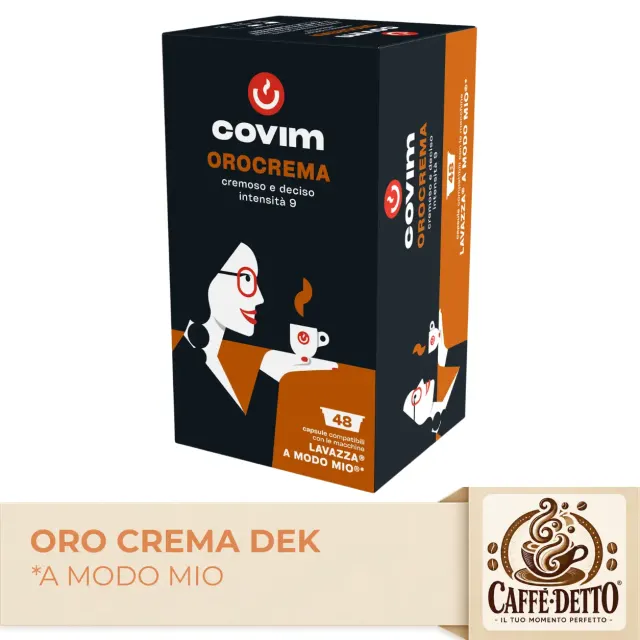 48×2 Capsule A Modo Mio Covim Orocrema Dek